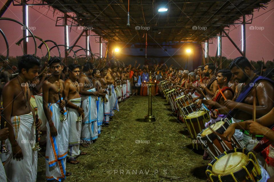 The great Indian percussion 🥁