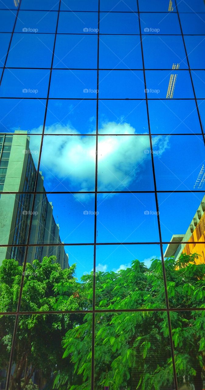 prédio edifício espelho Brasil Brasília DF Brazil