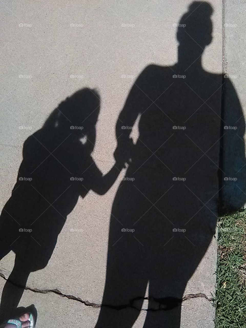 Mother & Child Shadows