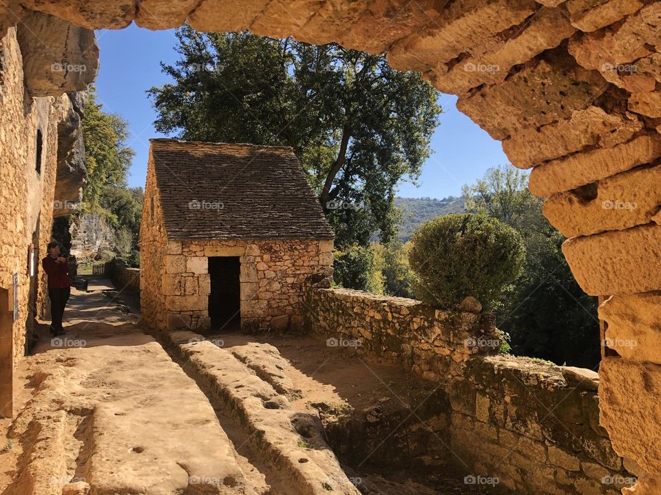 Paleolithic village 