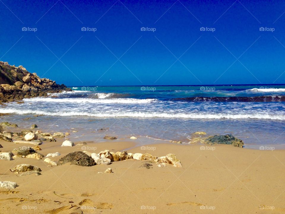 Malta - beach - sand 