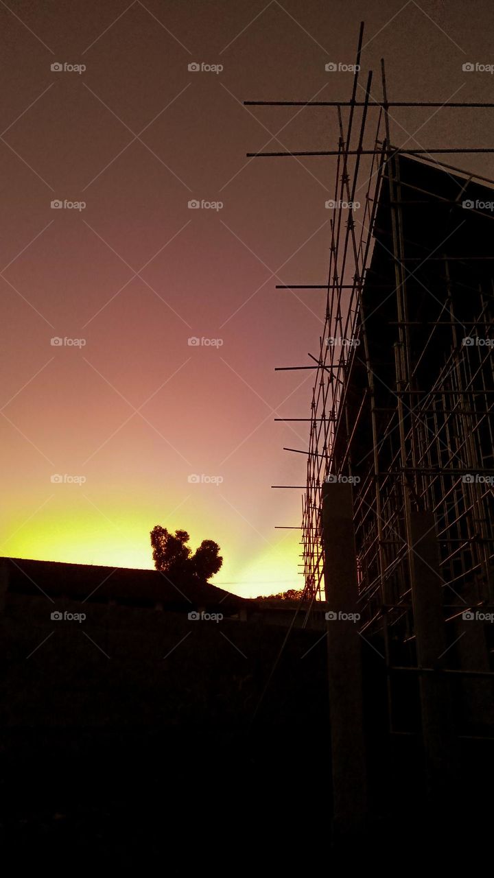 The sky is an infinite movie to me. ...