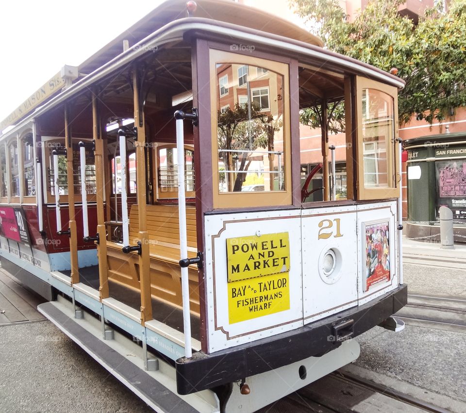 Cable Car Closeup