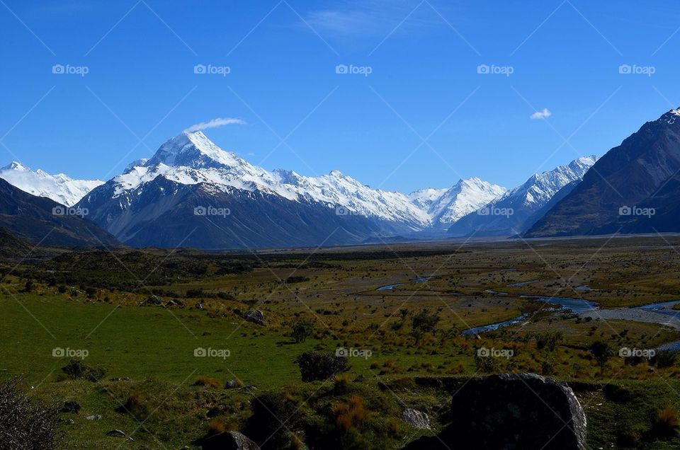 View of nature in winter