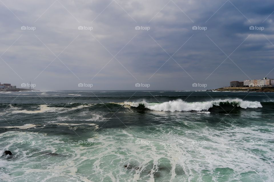 Ensenada del Orzan, A Coruna, Spain