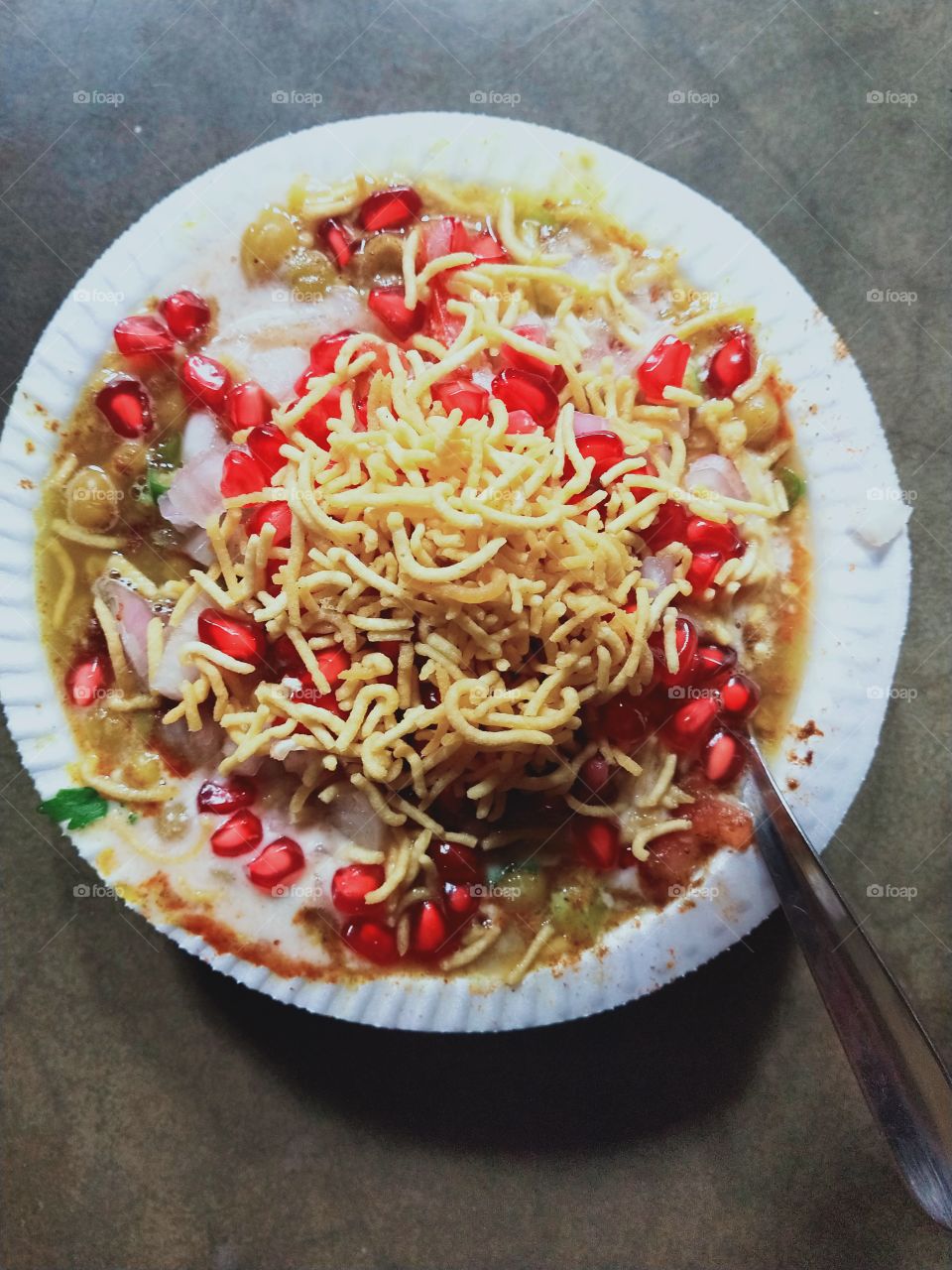 indian street food, chat