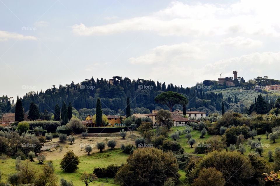 Landscape of florence, Italy