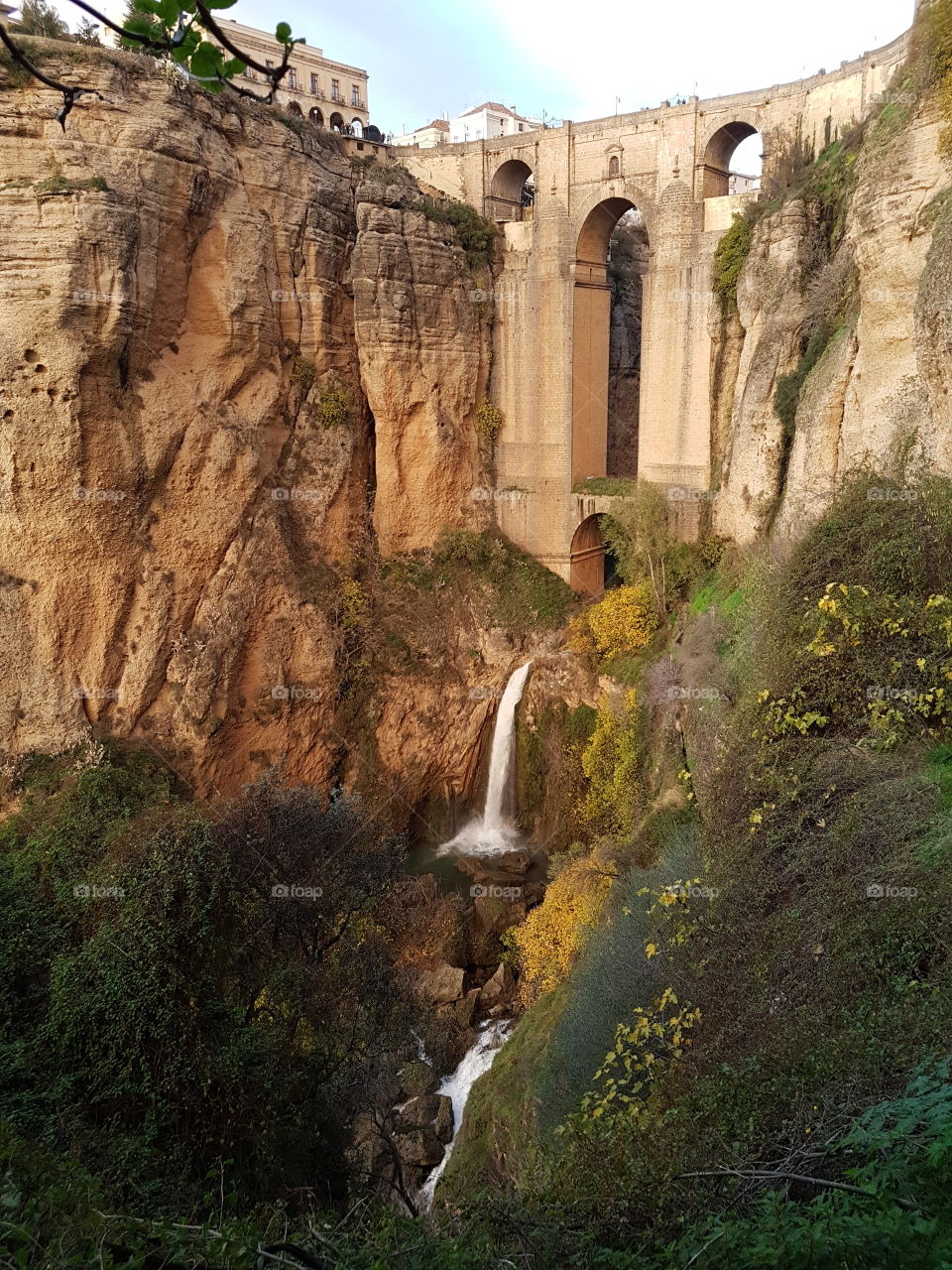 Water Dam in Ronda Spain