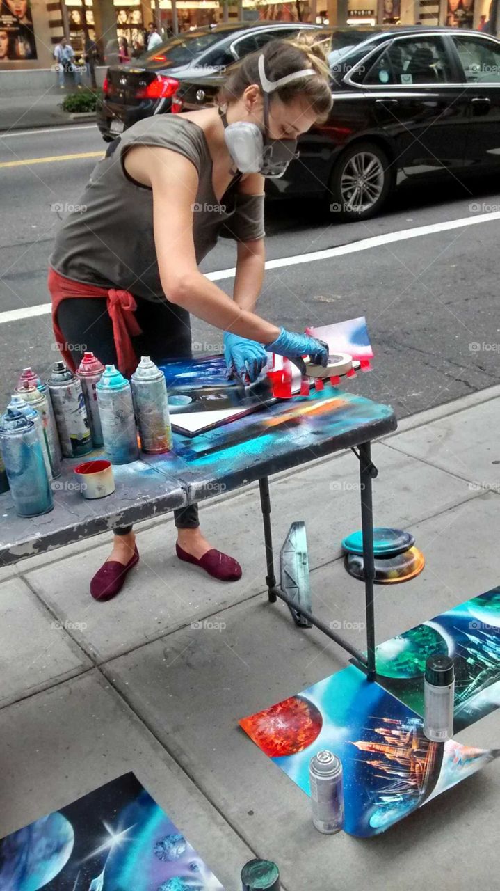 Painting - Streets of New York