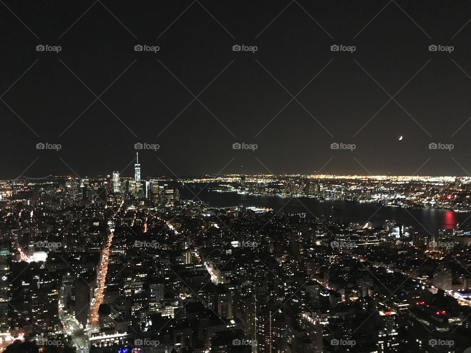 New York at night 