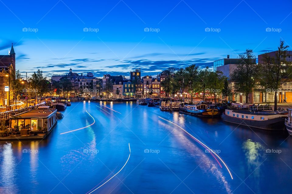 Amsterdam by night