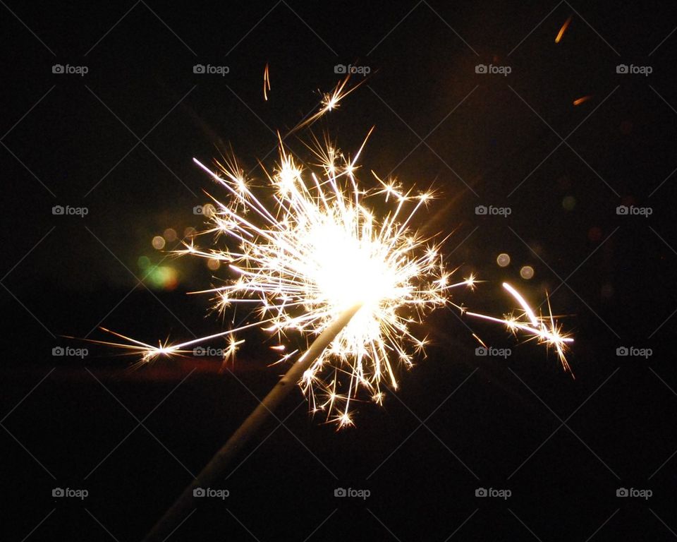 sparkler new year celebration romance by Nikita80