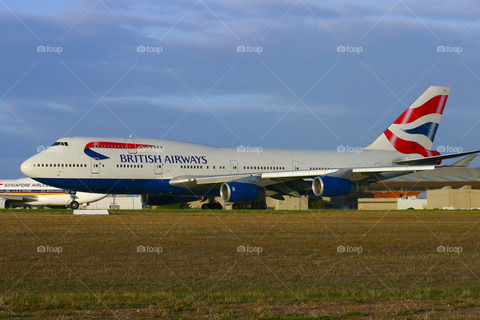 BRITISH AIRWAYS BA B747-400 MEL MELBOURNE AUSTRALIA