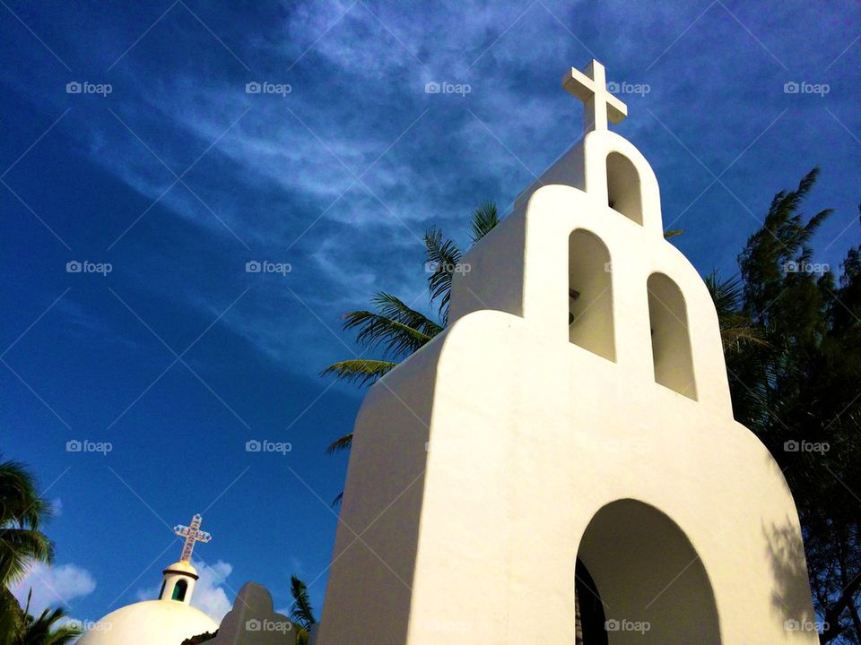 Church playa Del Carmen Mexico