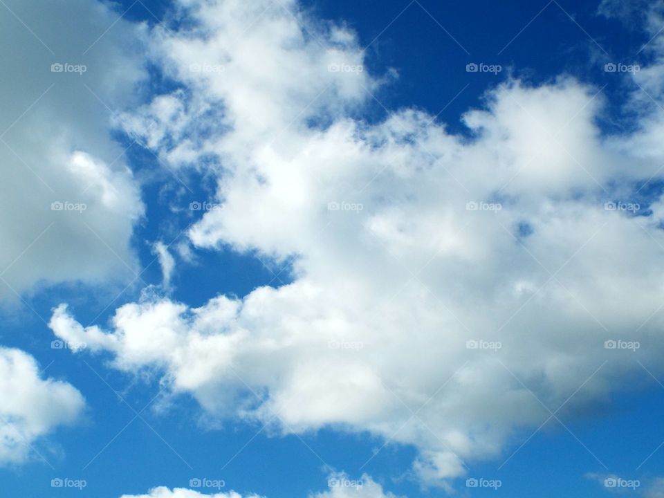 Clouds in the Sky way up High