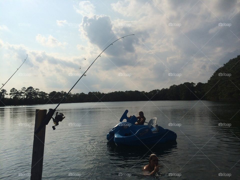 paddle boat