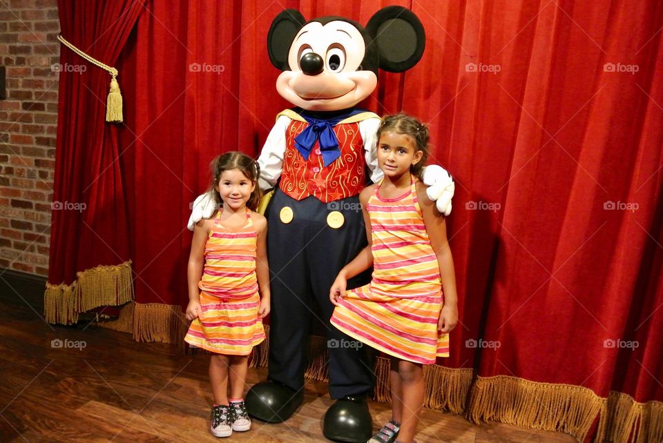 Visiting Mickey