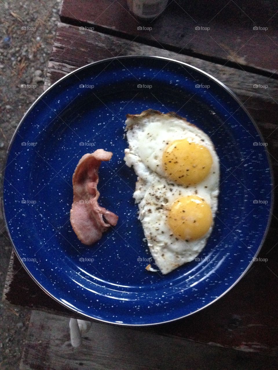 #smile #bacon #eggs #breakfast #happy