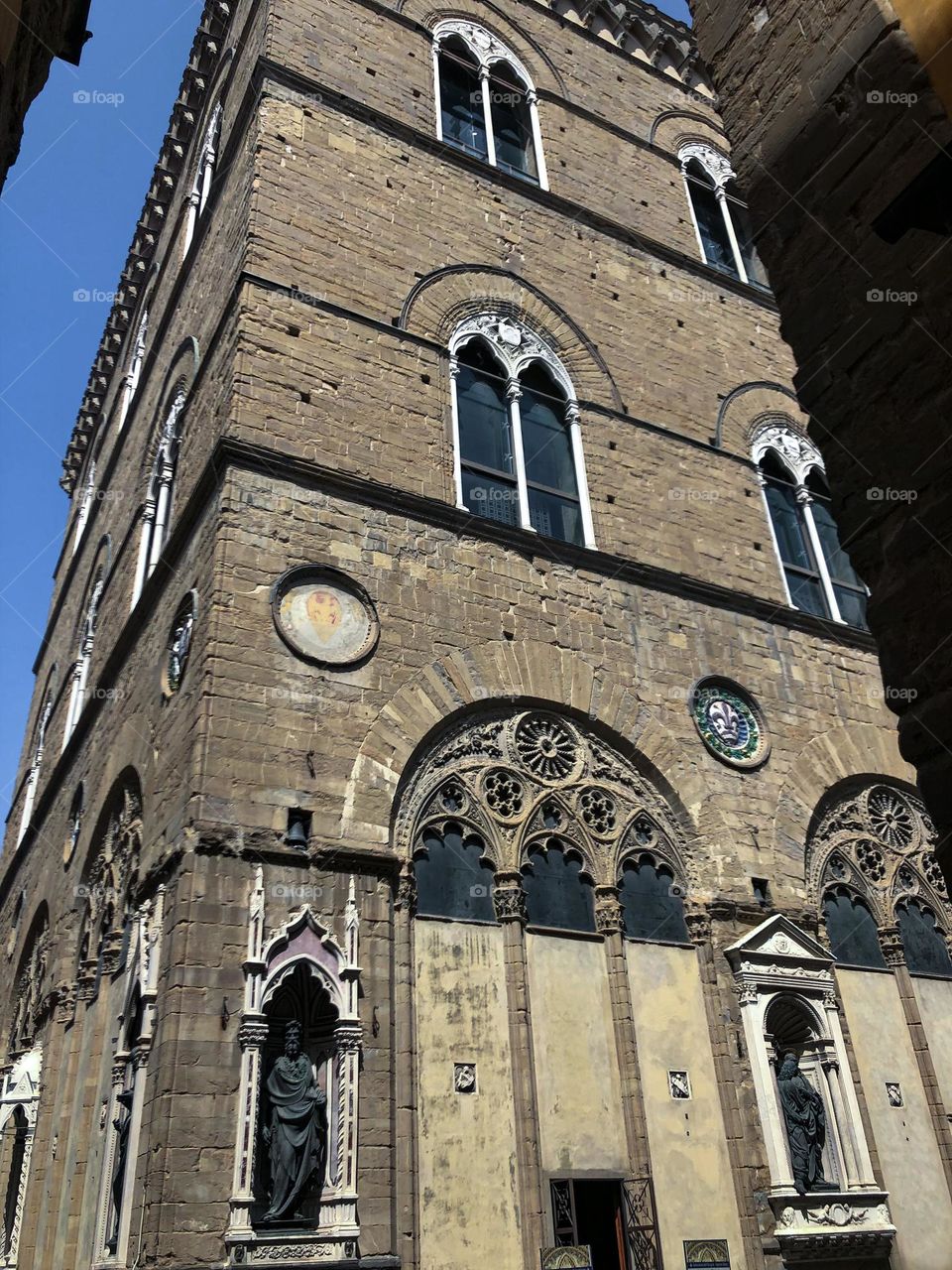 Old beautiful building in Florence