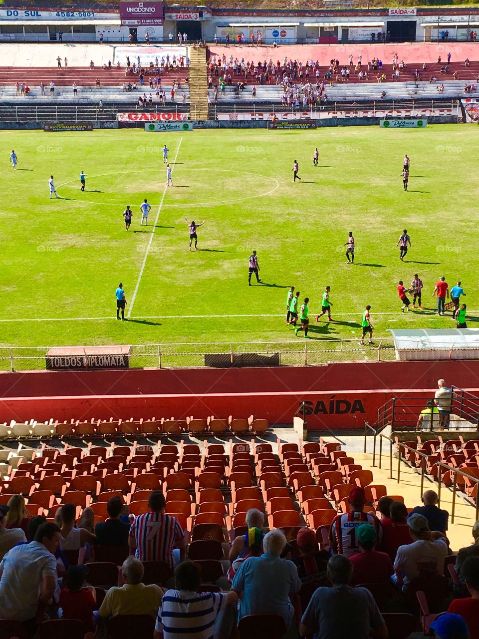 Paulista de Jundiaí 2x0 Flamengo de Guarulhos: jogo no Jayme Cintra pela 4a Divisão.