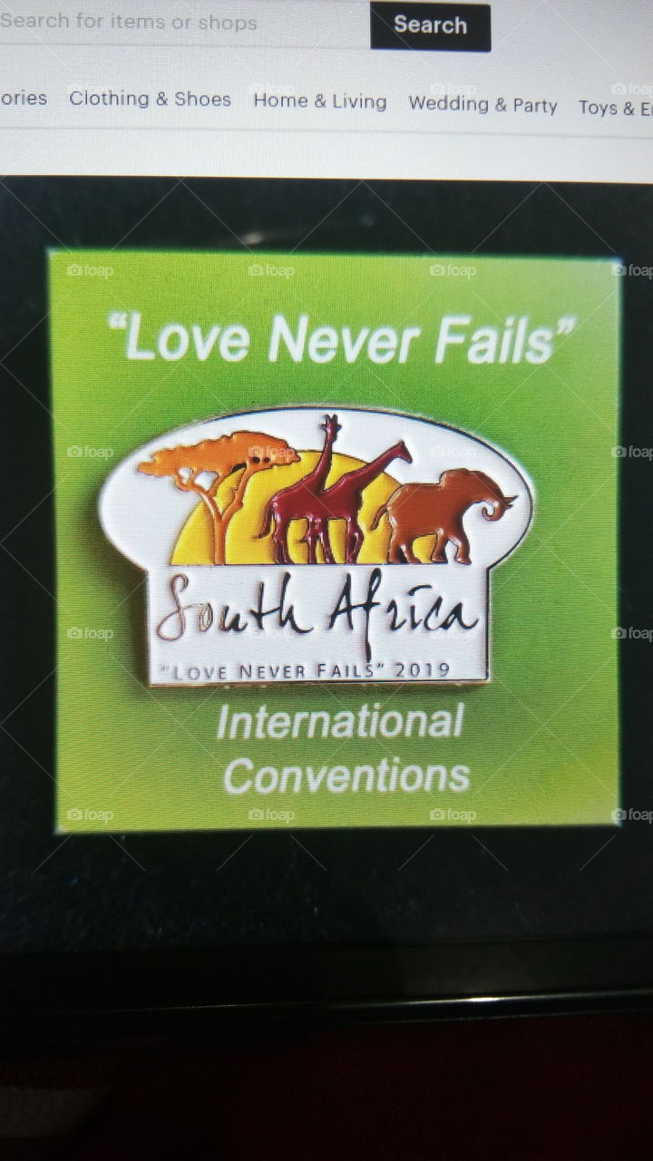convention pin