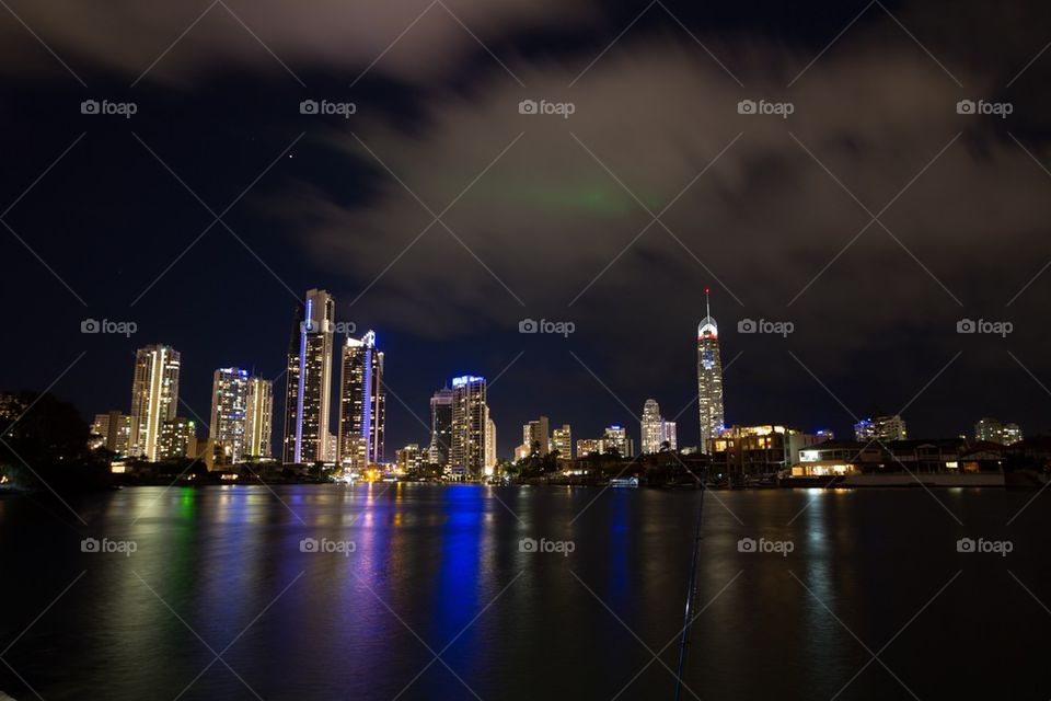 Lazer Light Clouds Gold Coast