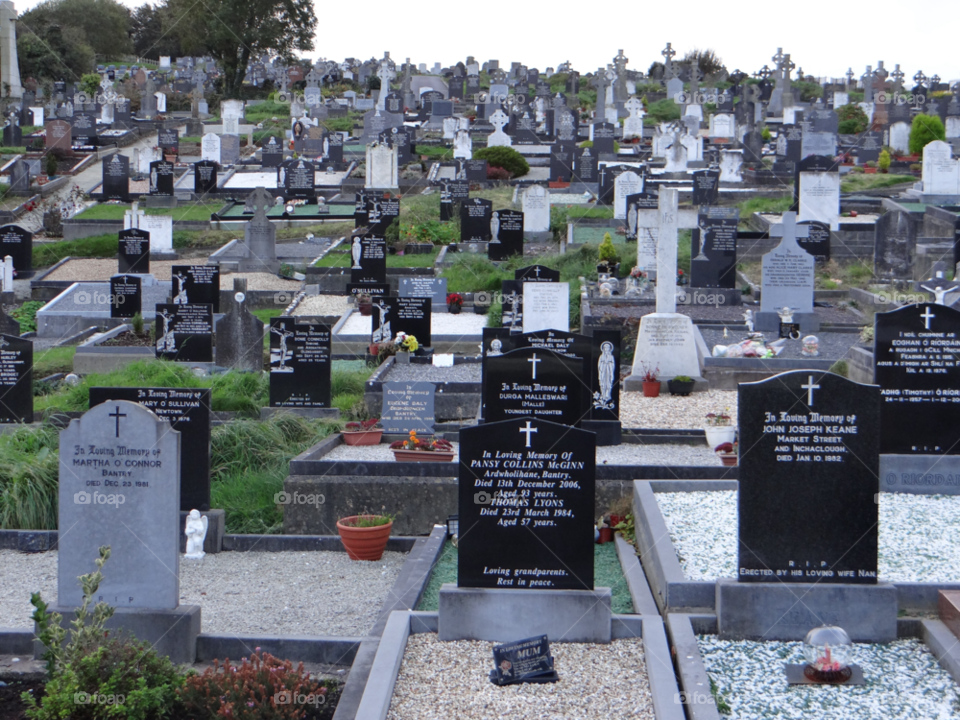 flowers plot graveyard graves by kshapley