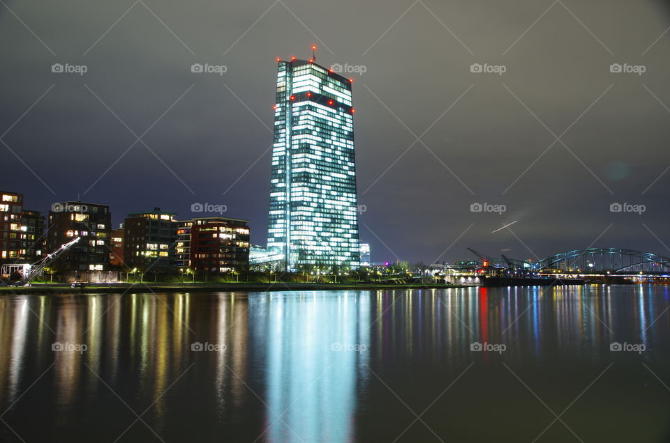 Photo of European Central Bank in Frankfurt