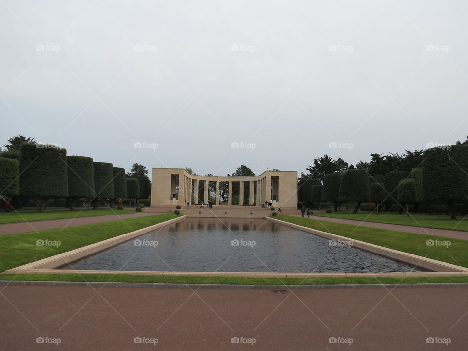 Cimetière américain Normandie  