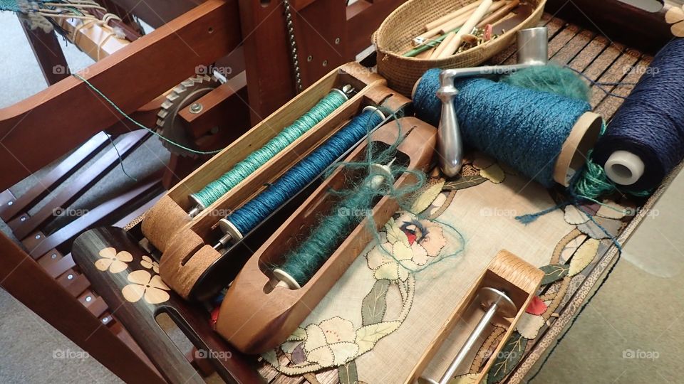 Weaving materials