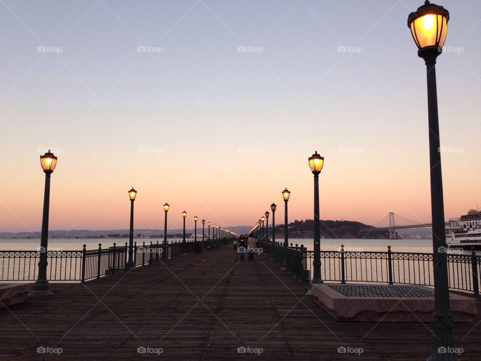 San Francisco pier