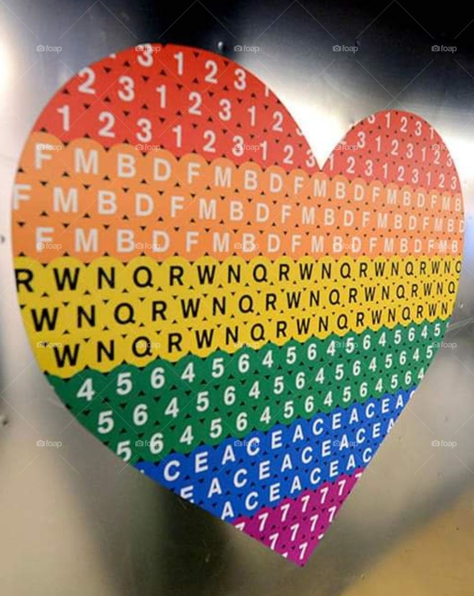 Pride on my way to work - NYC MTA