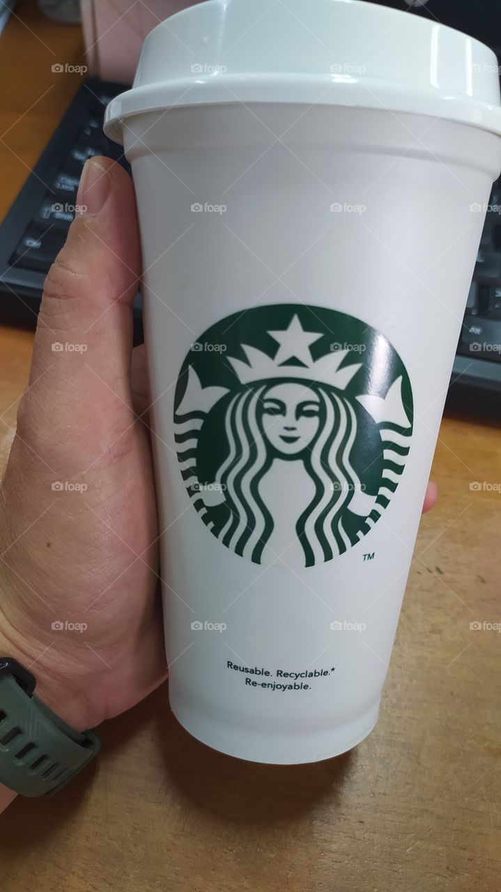 You only need one cup of coffee to accompany your morning