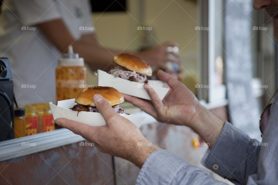 Streetfood, bun, meat