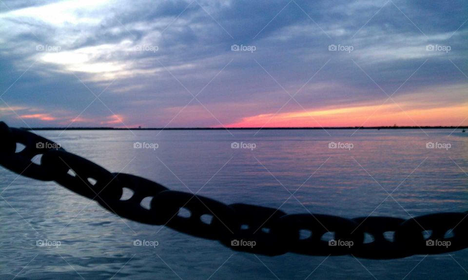 Cleveland Lake Erie Sunset