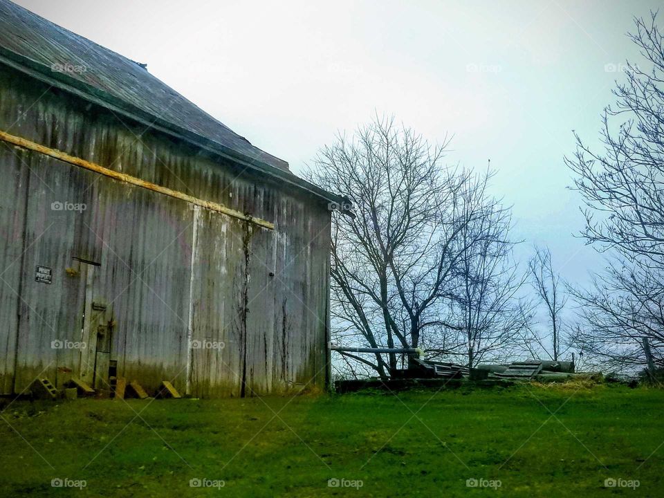 an old rural barn