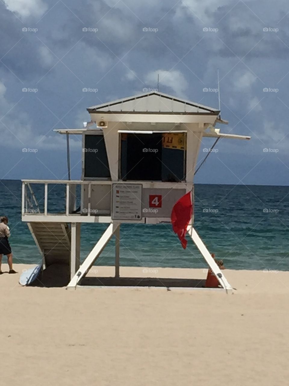 Fort Lauderdale lifeguard stand