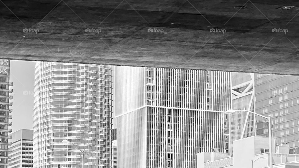 Side view from freeway