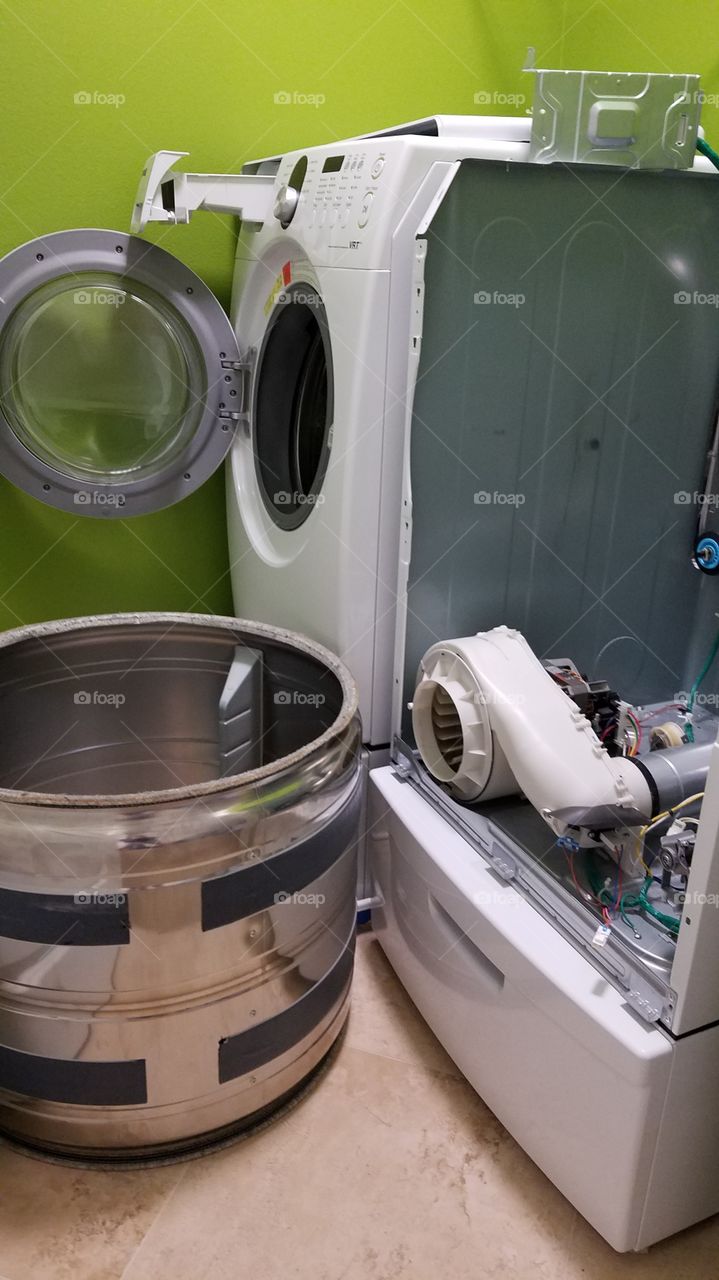 Fixing dryer machine