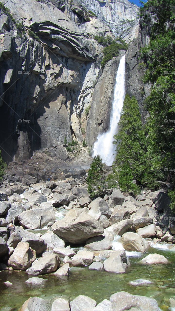 Yosemite national park falls