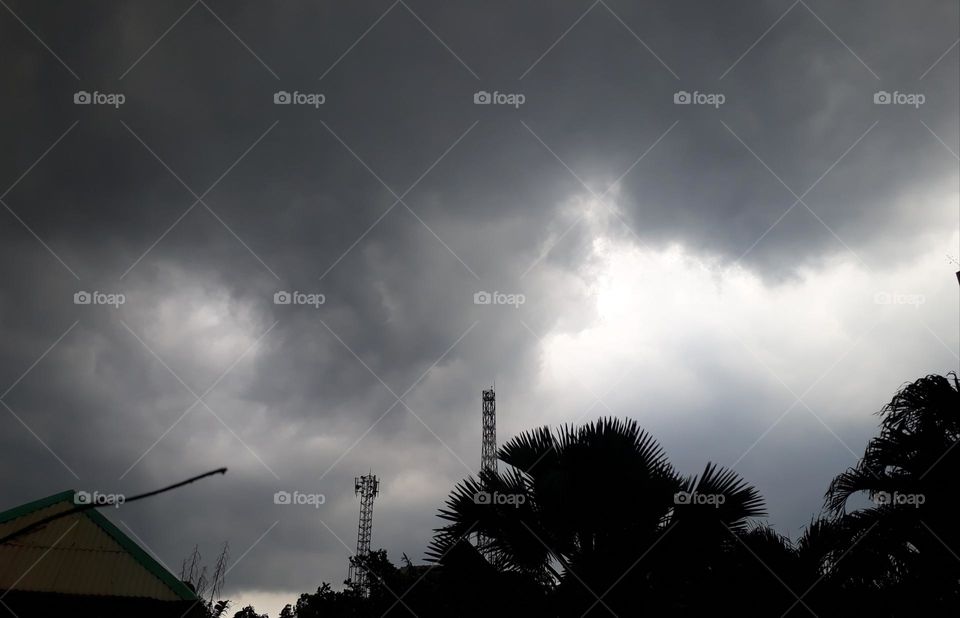 Overcast Sky in Bogor