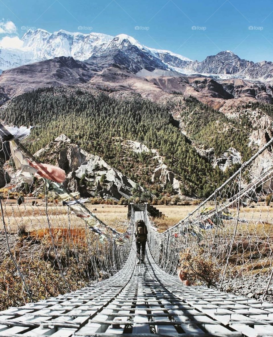 Nepal bridge