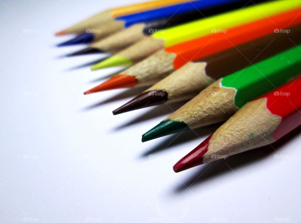 colorful . pencils color