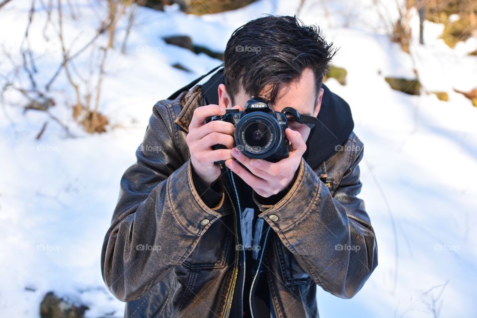 Young man embraces photography 