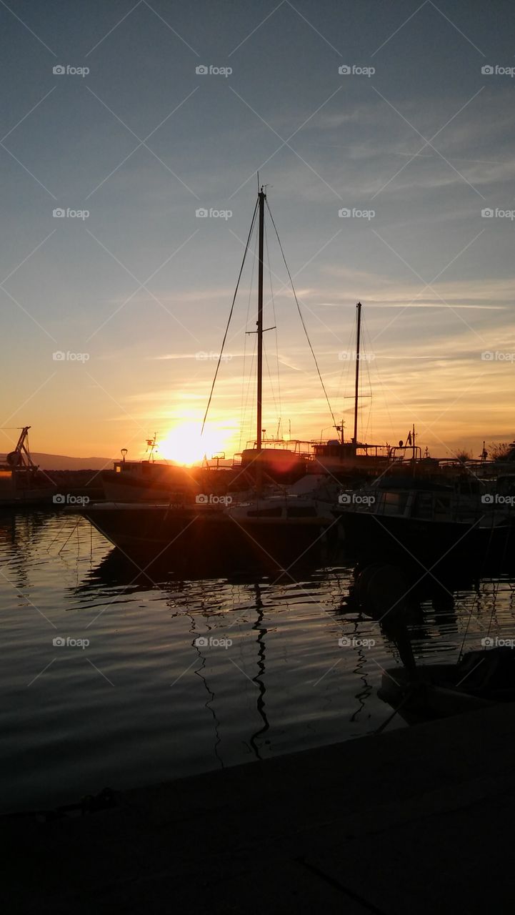 drinking caffee with a view