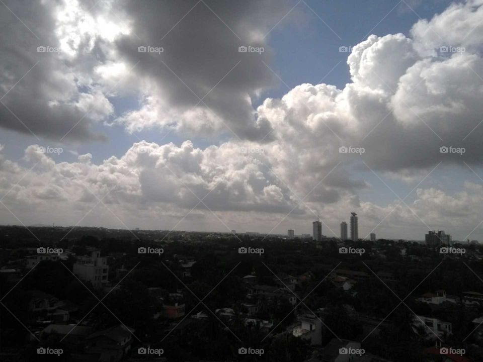 landscape sky morning time