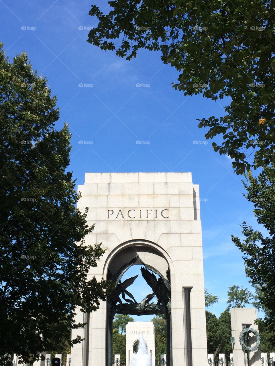 WWII memorial. Washington DC