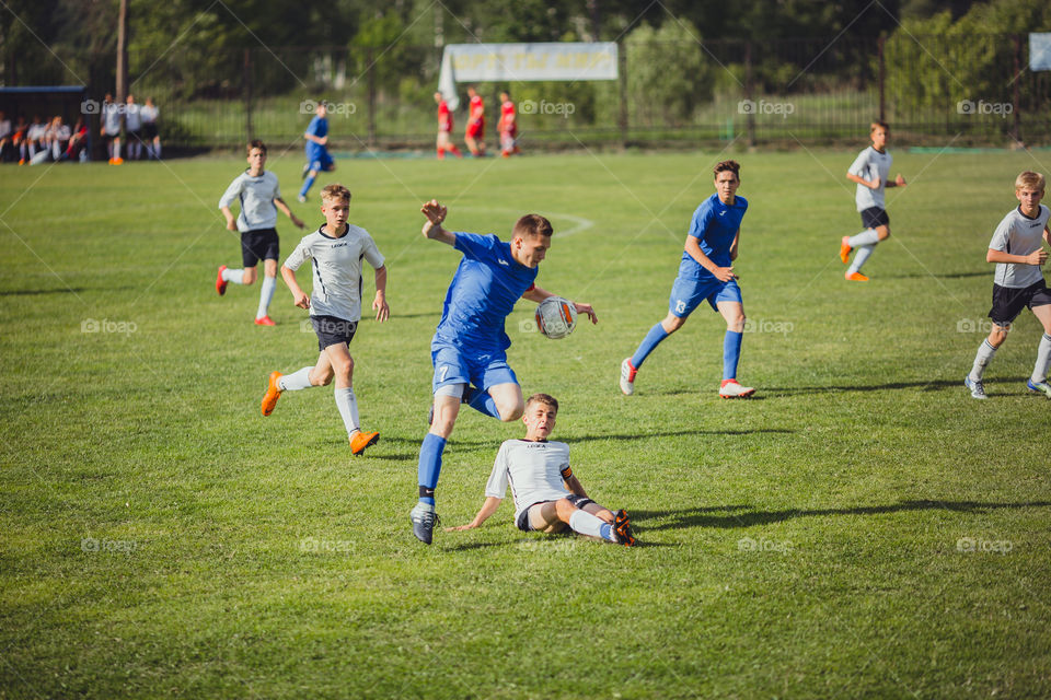 Soccer, Game, Competition, Ball, Child