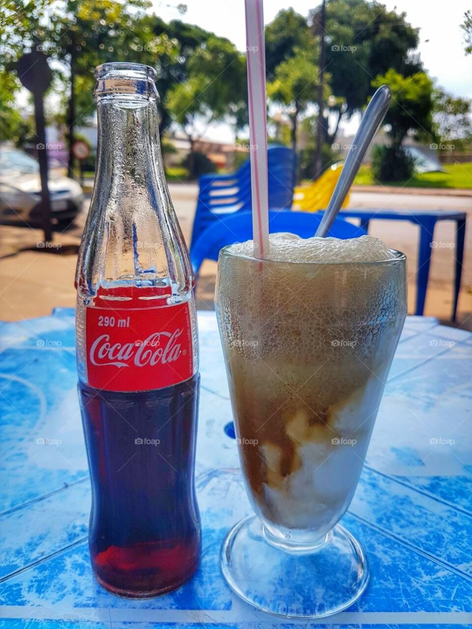 coca cola Ice cream sorvete