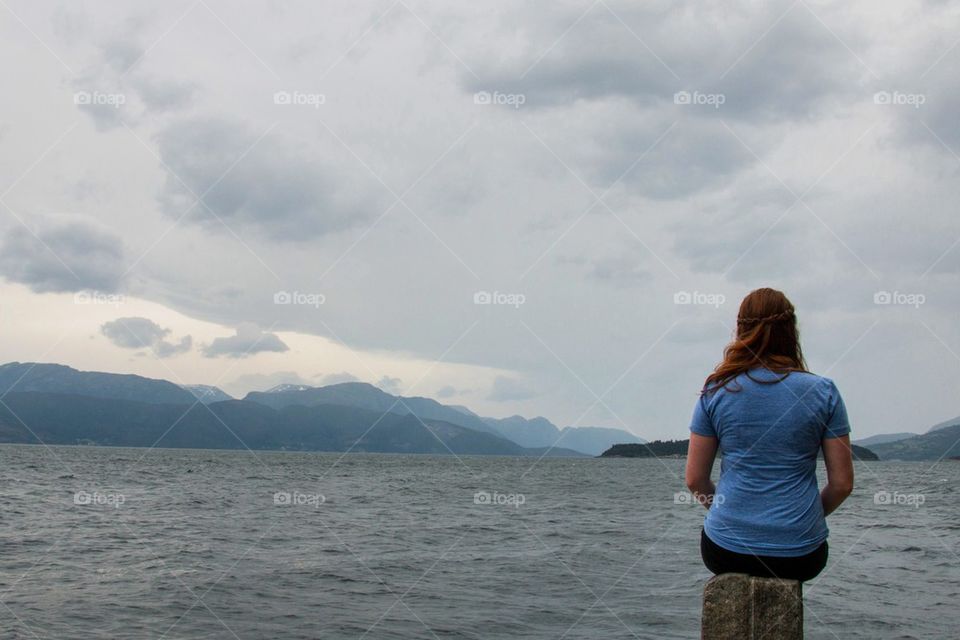 Meditating in Norway 